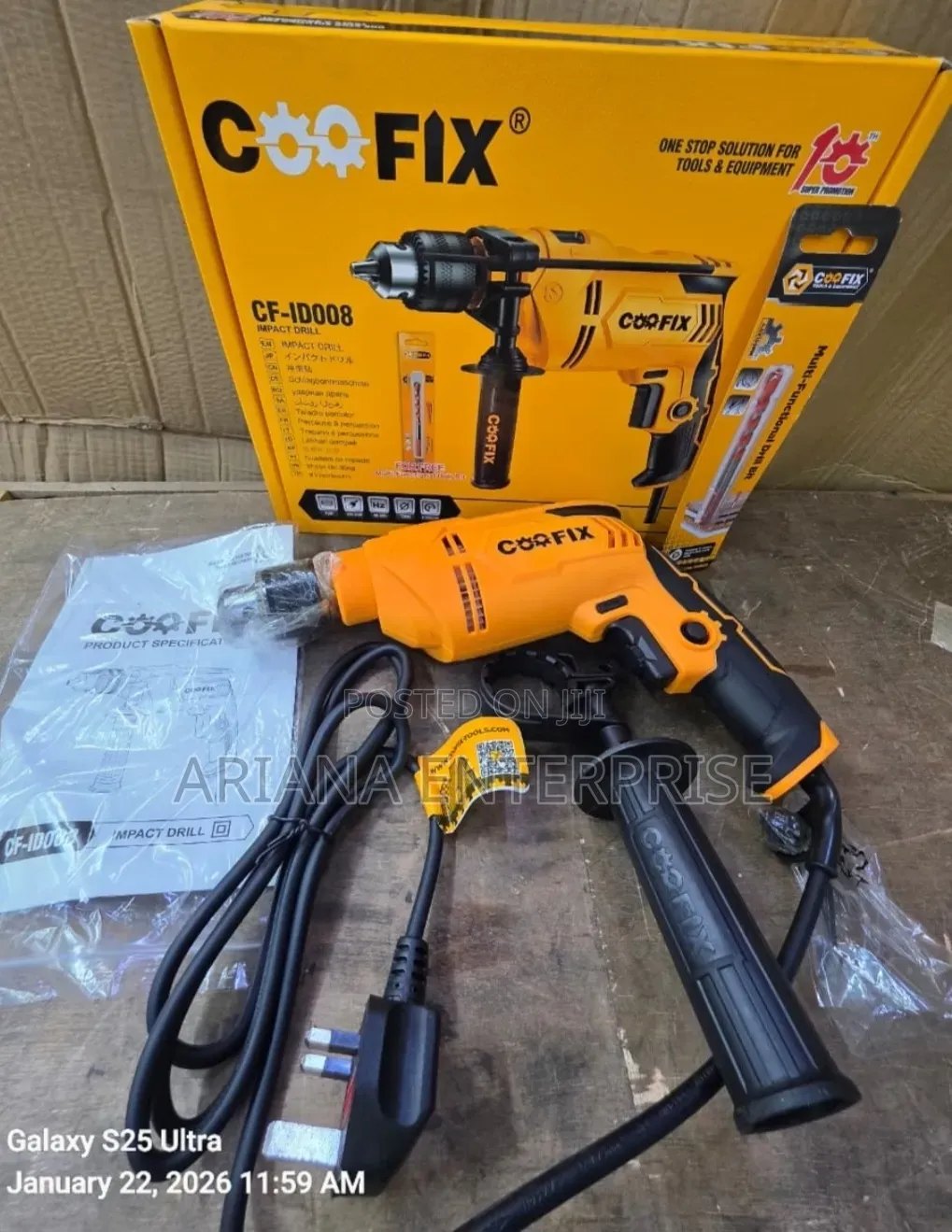 800w Coofix Impact Drill
