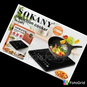 Sokany 2200W Fast Heating Induction –Digital Display Touch Controls