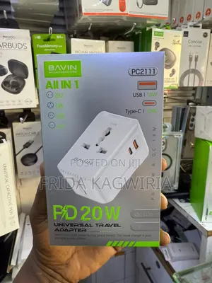 Universal Travel Plug Adapter ( UK, Europe, US and Australia)