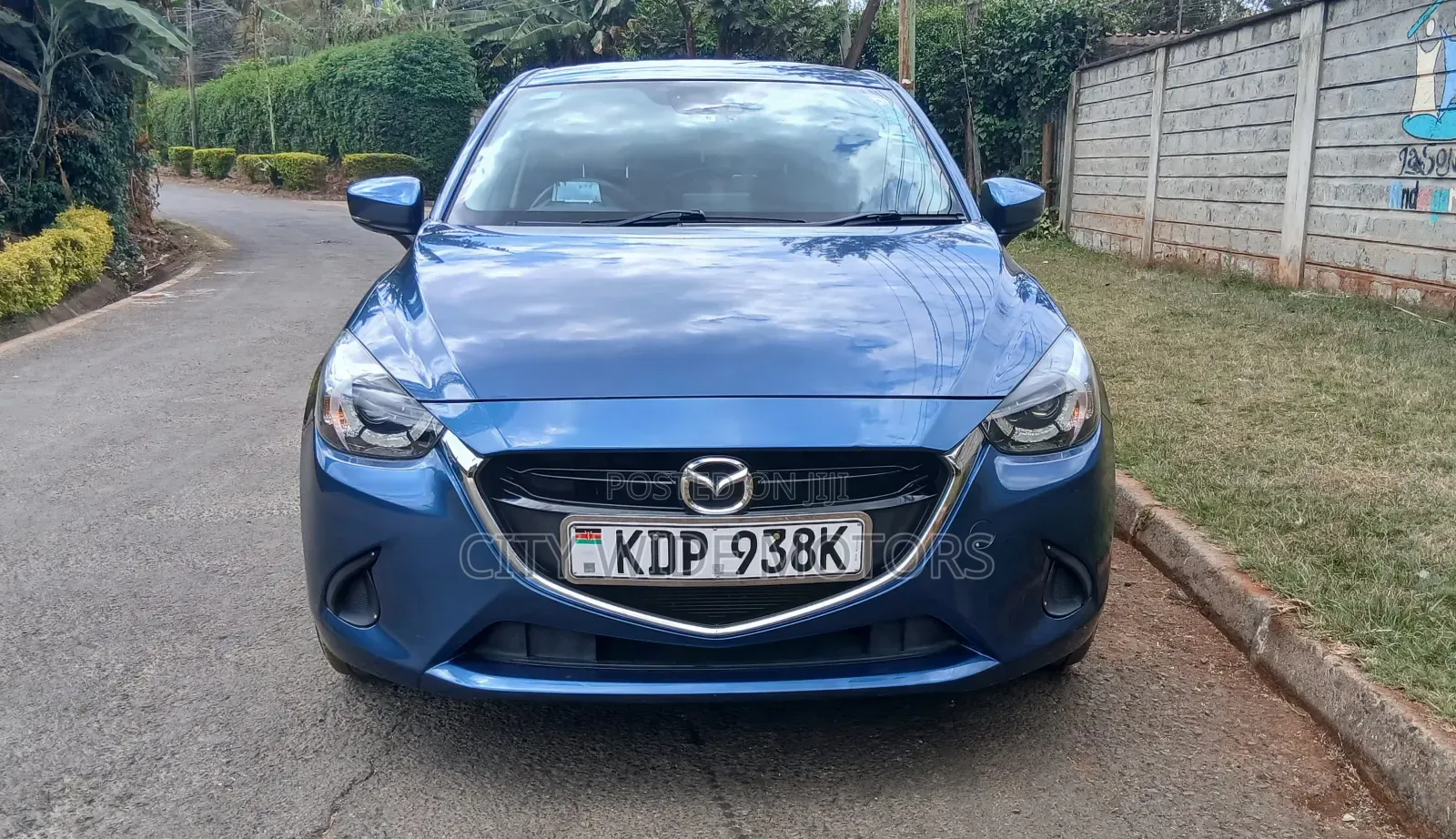 Mazda Demio 2017 Blue
