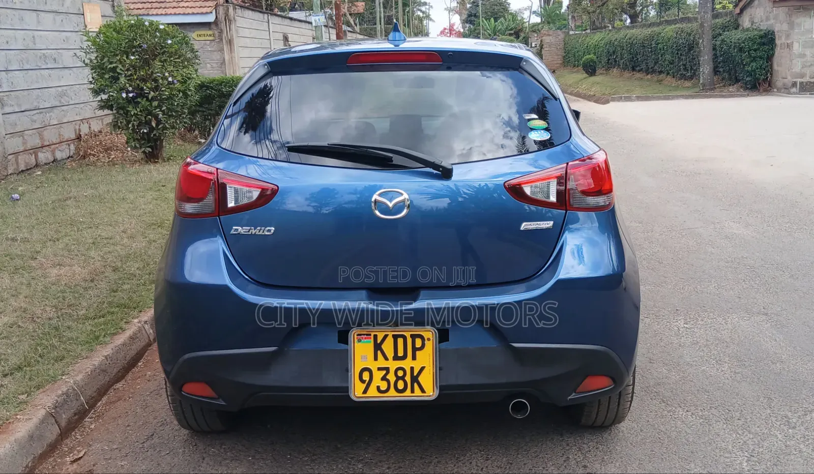 Mazda Demio 2017 Blue