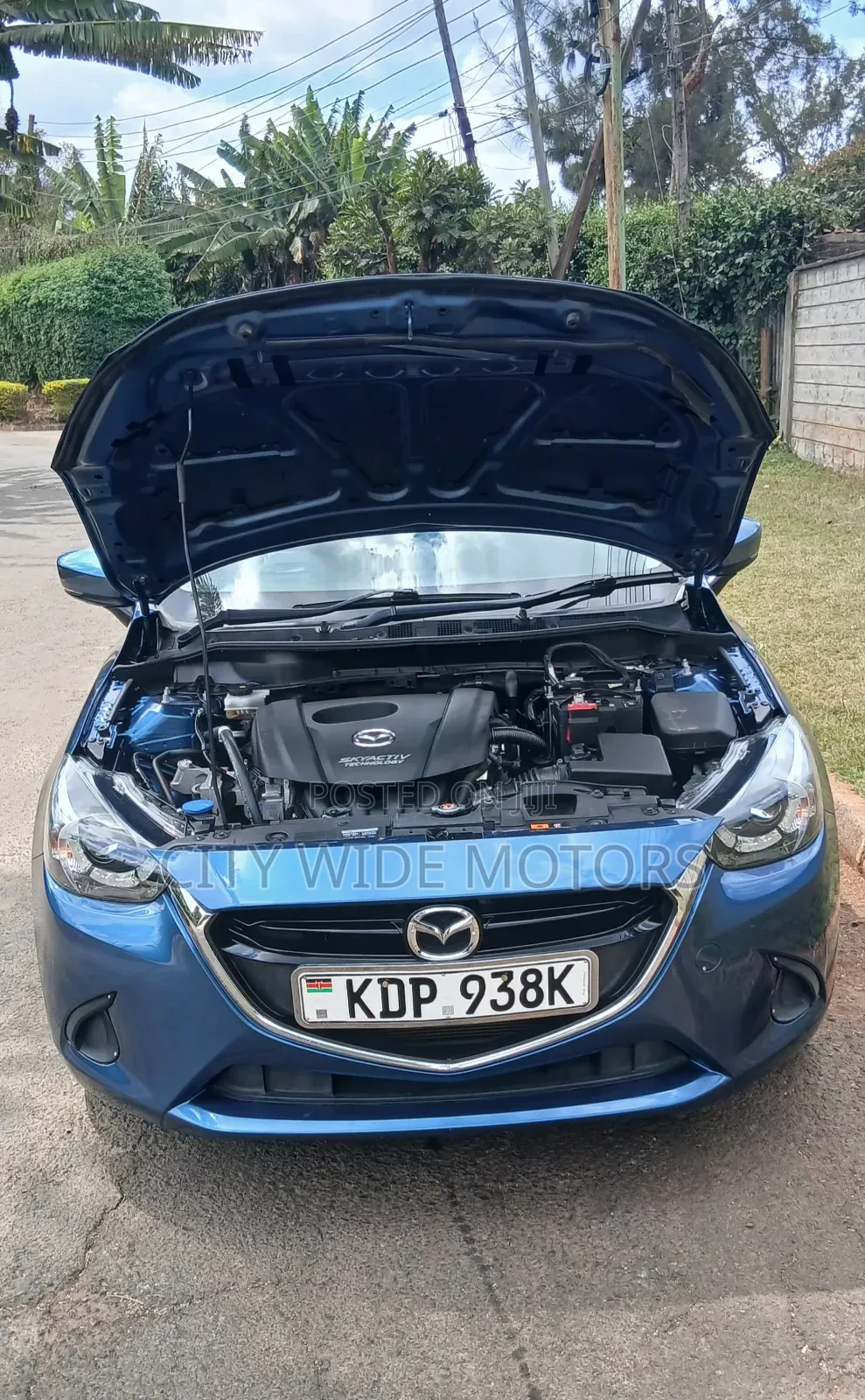Mazda Demio 2017 Blue