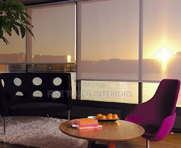 Modern Window Treatment Sunscreen Blinds