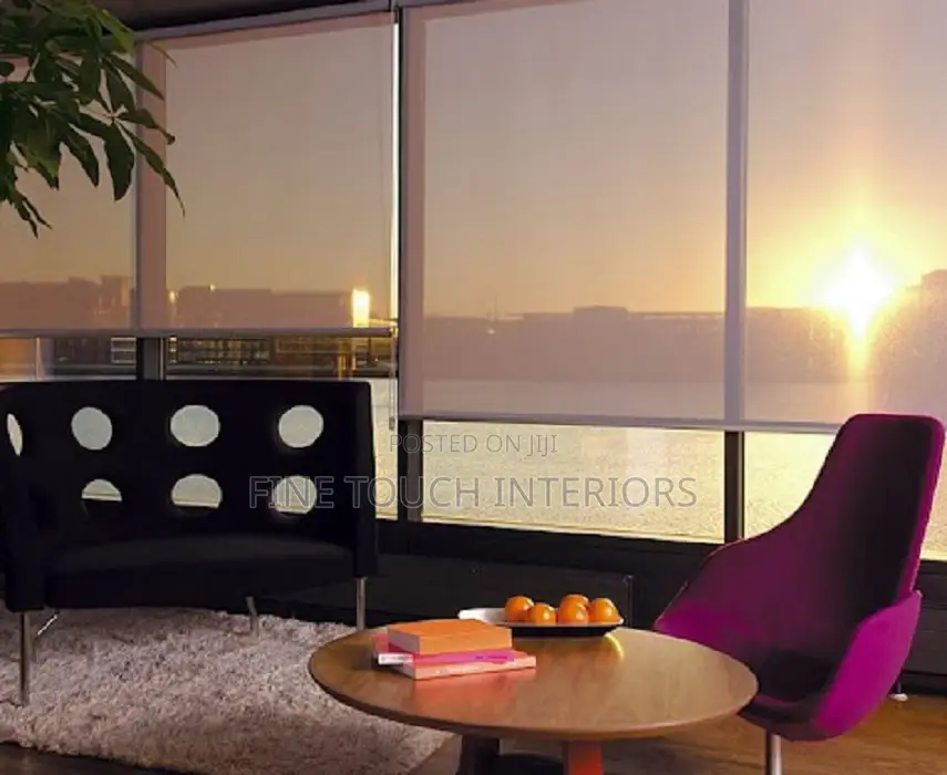 Modern Window Treatment Sunscreen Blinds