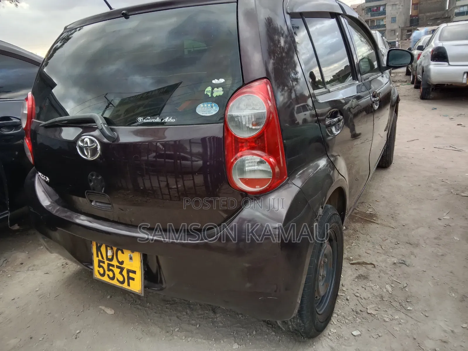 Toyota Passo 2013 Maroon