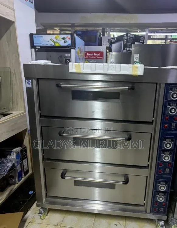 Euromax Deck Oven 3 Deck 6 Tray