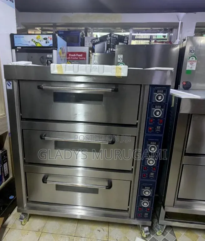 Euromax Deck Oven 3 Deck 6 Tray