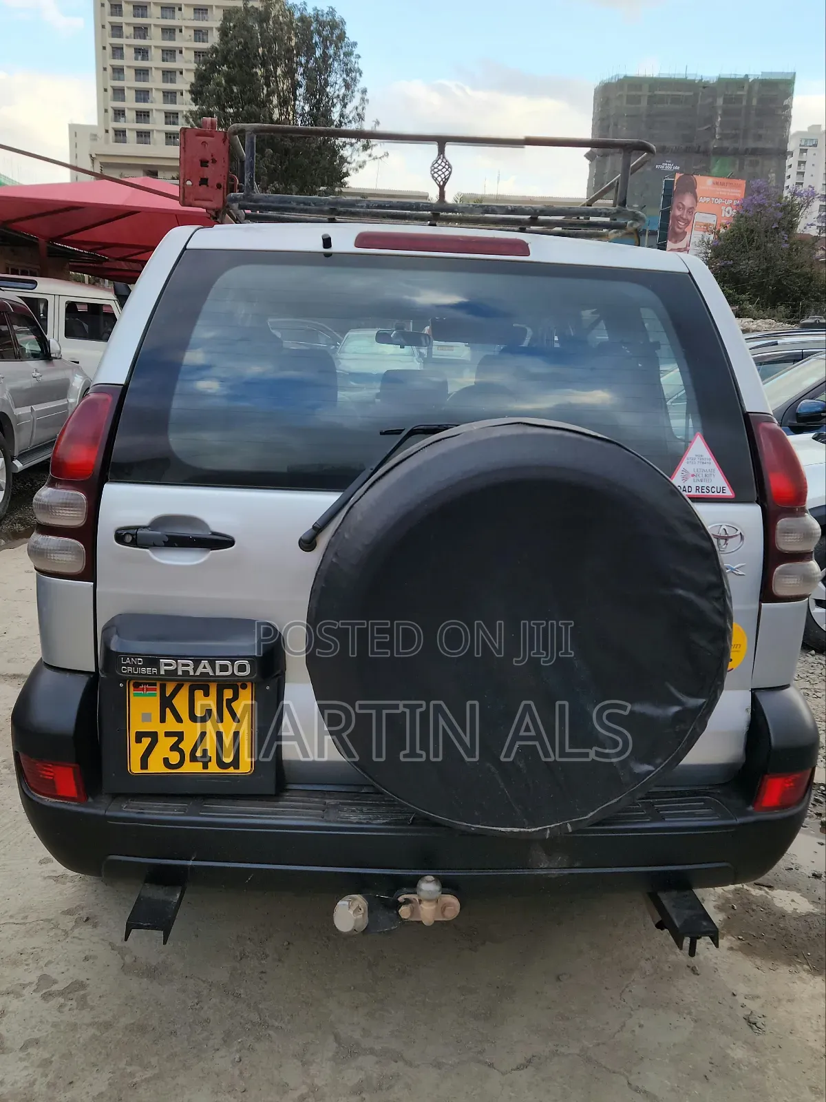 Toyota Land Cruiser Prado 2.7 5dr 2003 Silver