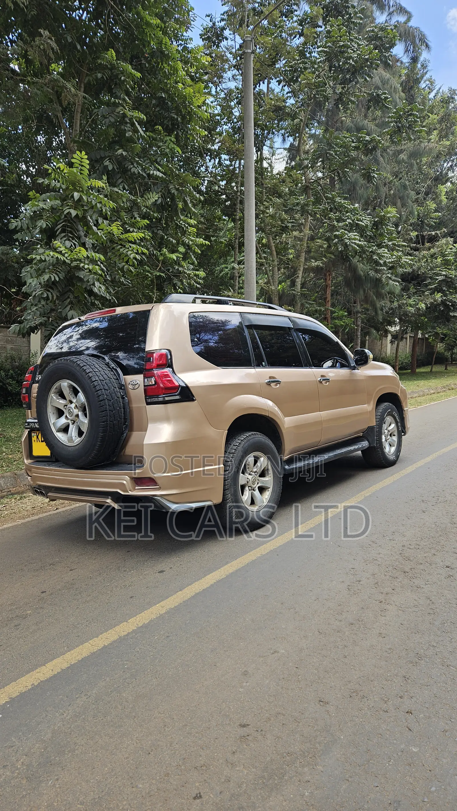 Toyota Land Cruiser 2006 Gold