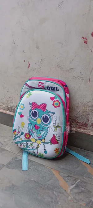 Cute Owl 3D Hard Shell Kids Backpack