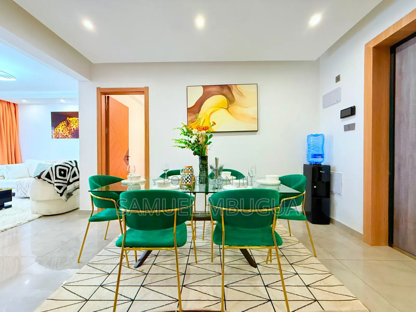 Furnished 3bdrm Apartment in Rversde, Riverside Estate for rent