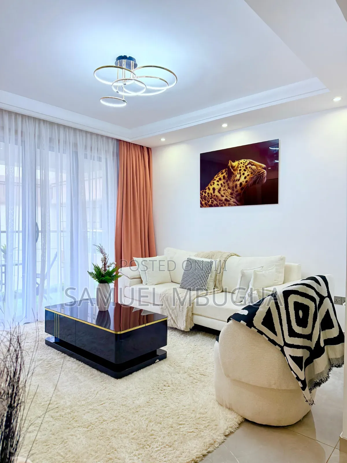 Furnished 3bdrm Apartment in Rversde, Riverside Estate for rent