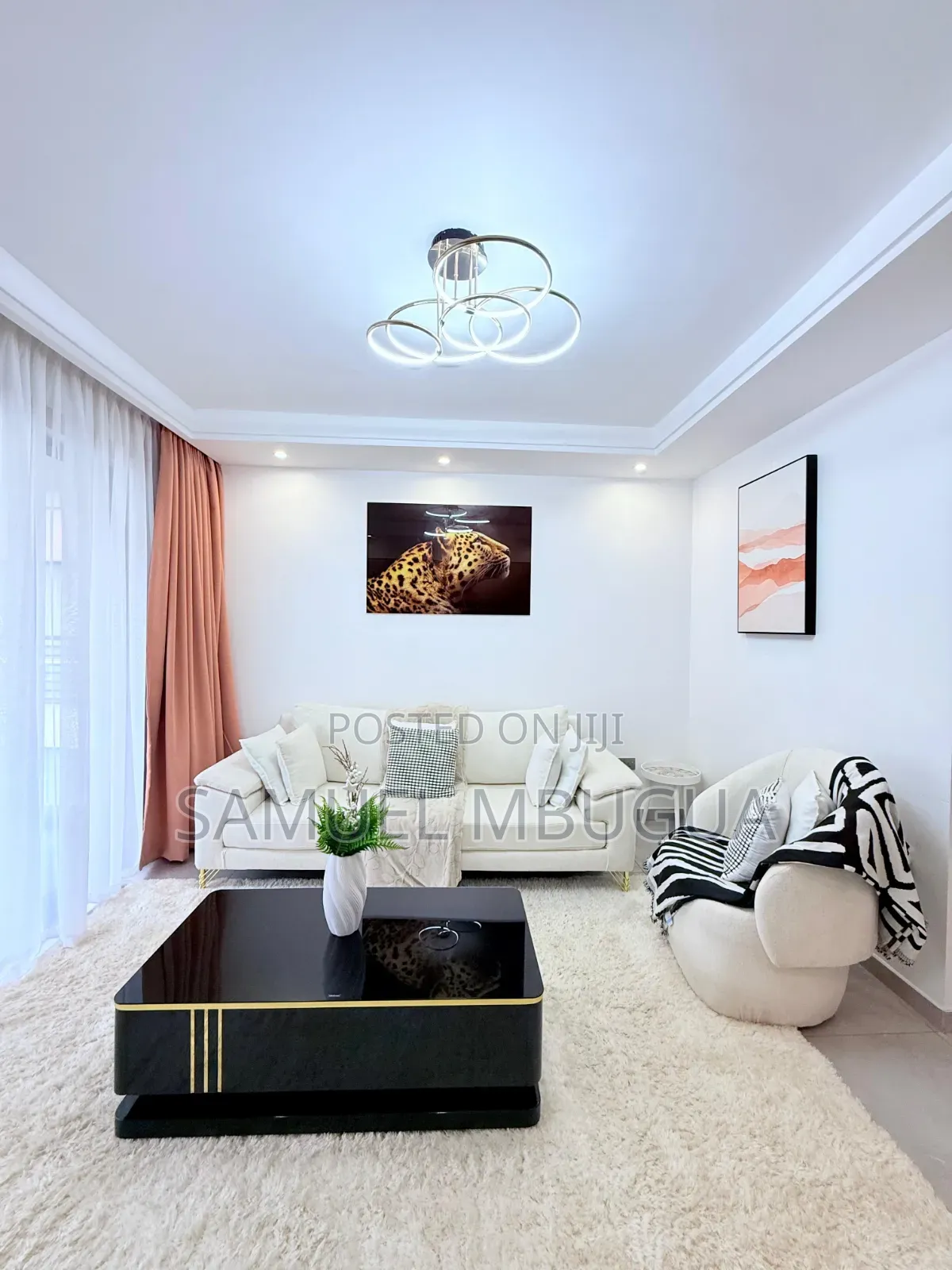 Furnished 3bdrm Apartment in Rversde, Riverside Estate for rent