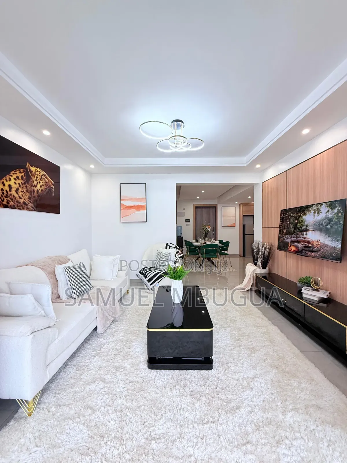 Furnished 3bdrm Apartment in Rversde, Riverside Estate for rent