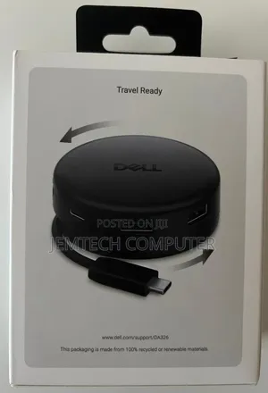Dell Pro 7-in-1 USB-C Travel Hub - DA326