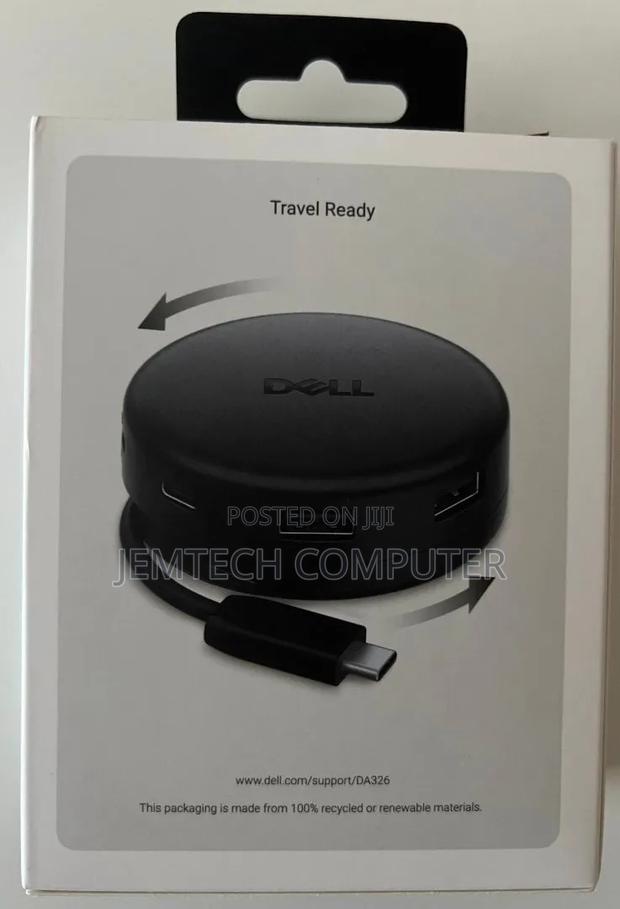 Dell Pro 7-in-1 USB-C Travel Hub - DA326