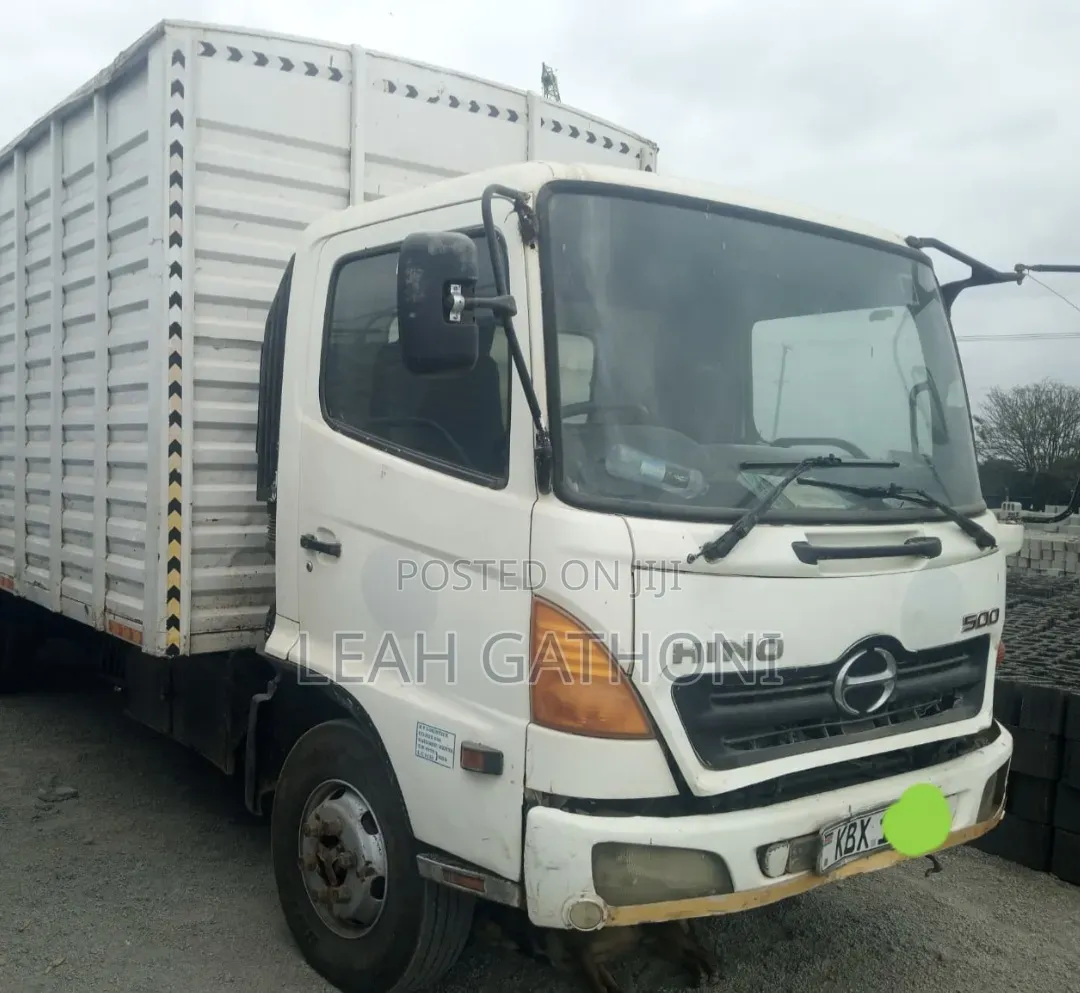 Quick Sale! A Hino 500 Closed Body Truck Now Available