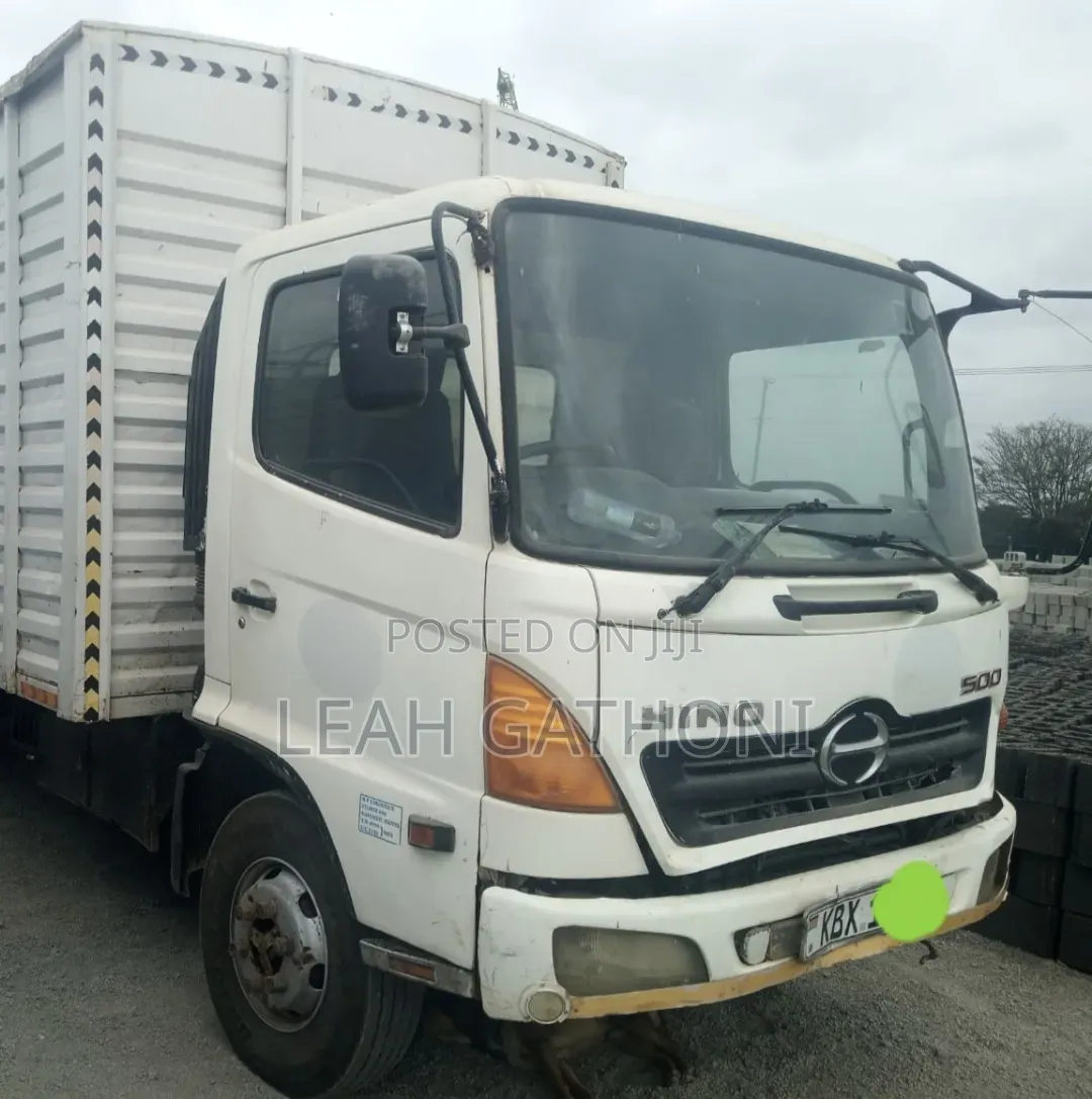 Quick Sale! A Hino 500 Closed Body Truck Now Available