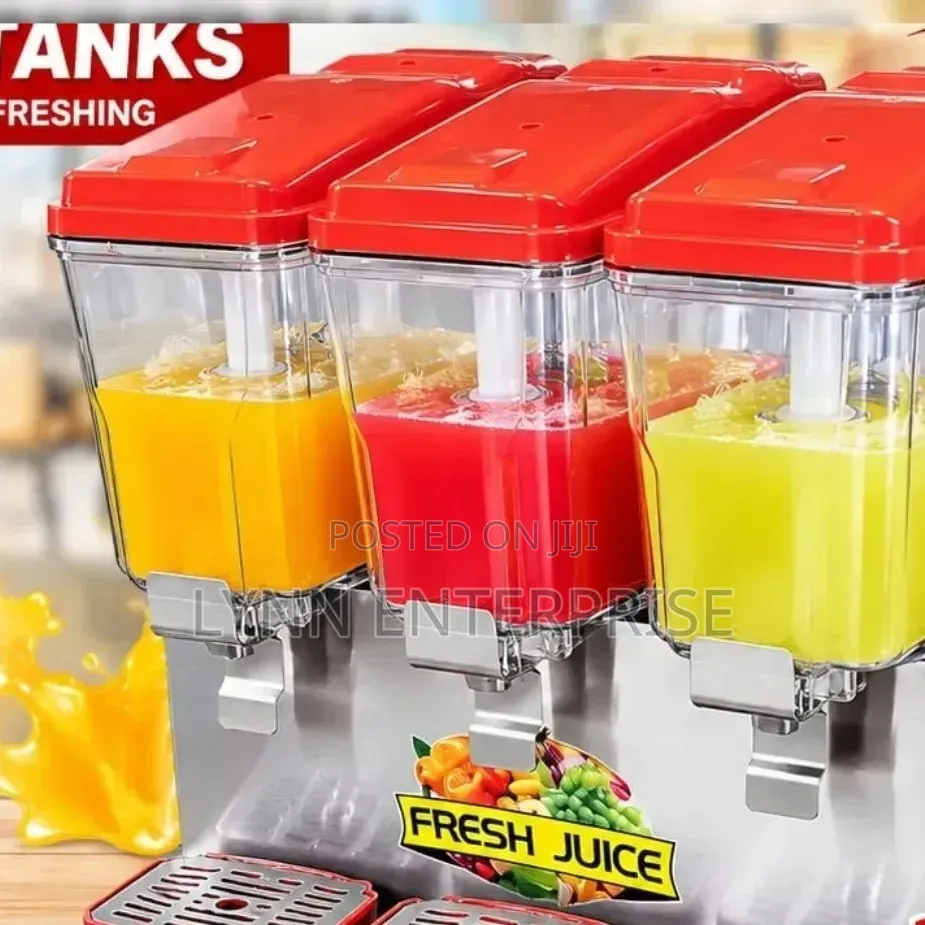 16 Litres ×3 Tank Commercial Juicer Dispenser