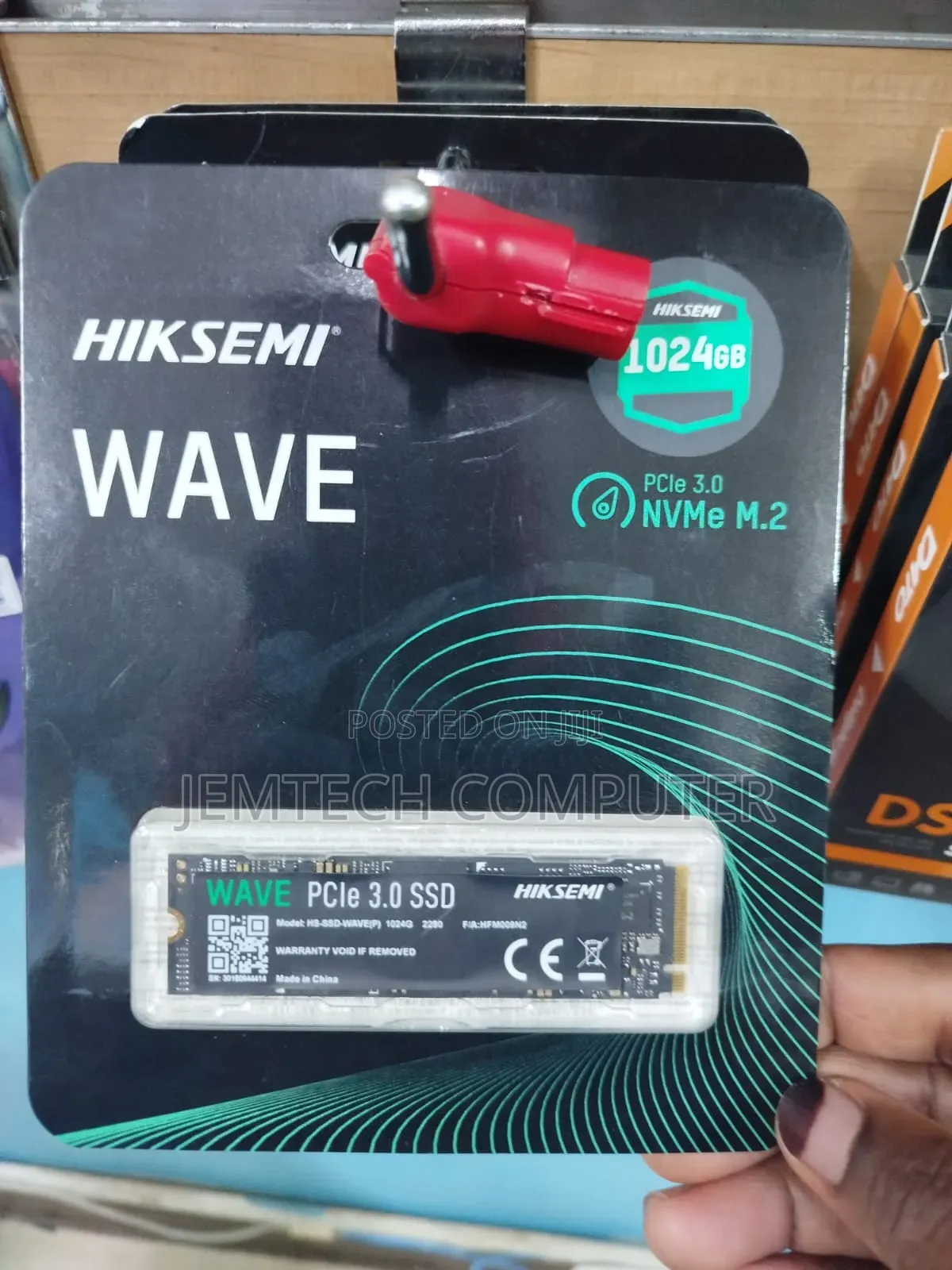 HIKSEMI Wave 1TB NVMe M.2 PCIe Gen3x4 Internal SSD