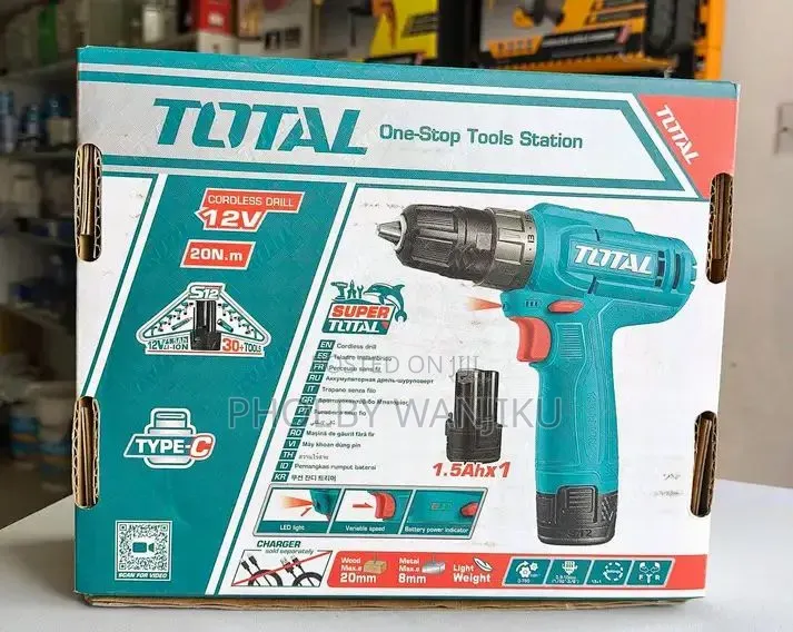 Total Cordless Drill 12V