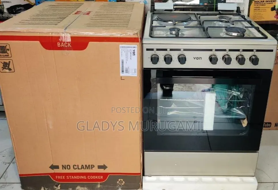 60cmX60cm Von 3 Gas + 1 Electric