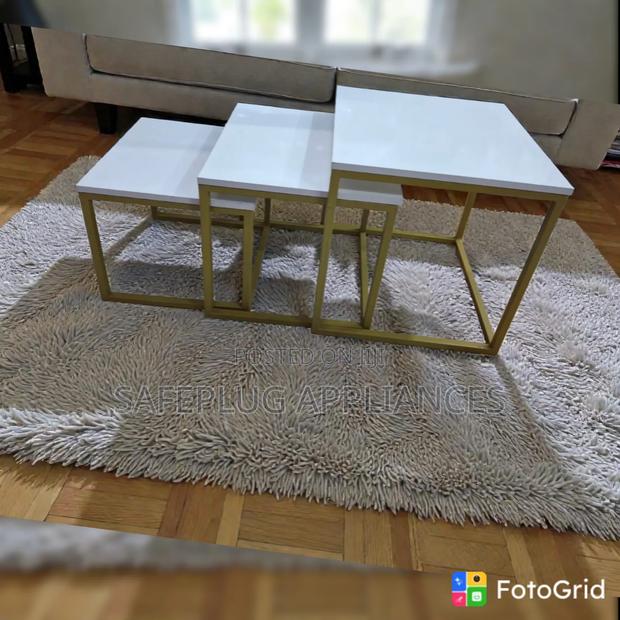 Amani Modern Nesting Coffee Tables – Elegant Space-Saving Tables - thumbnail 2