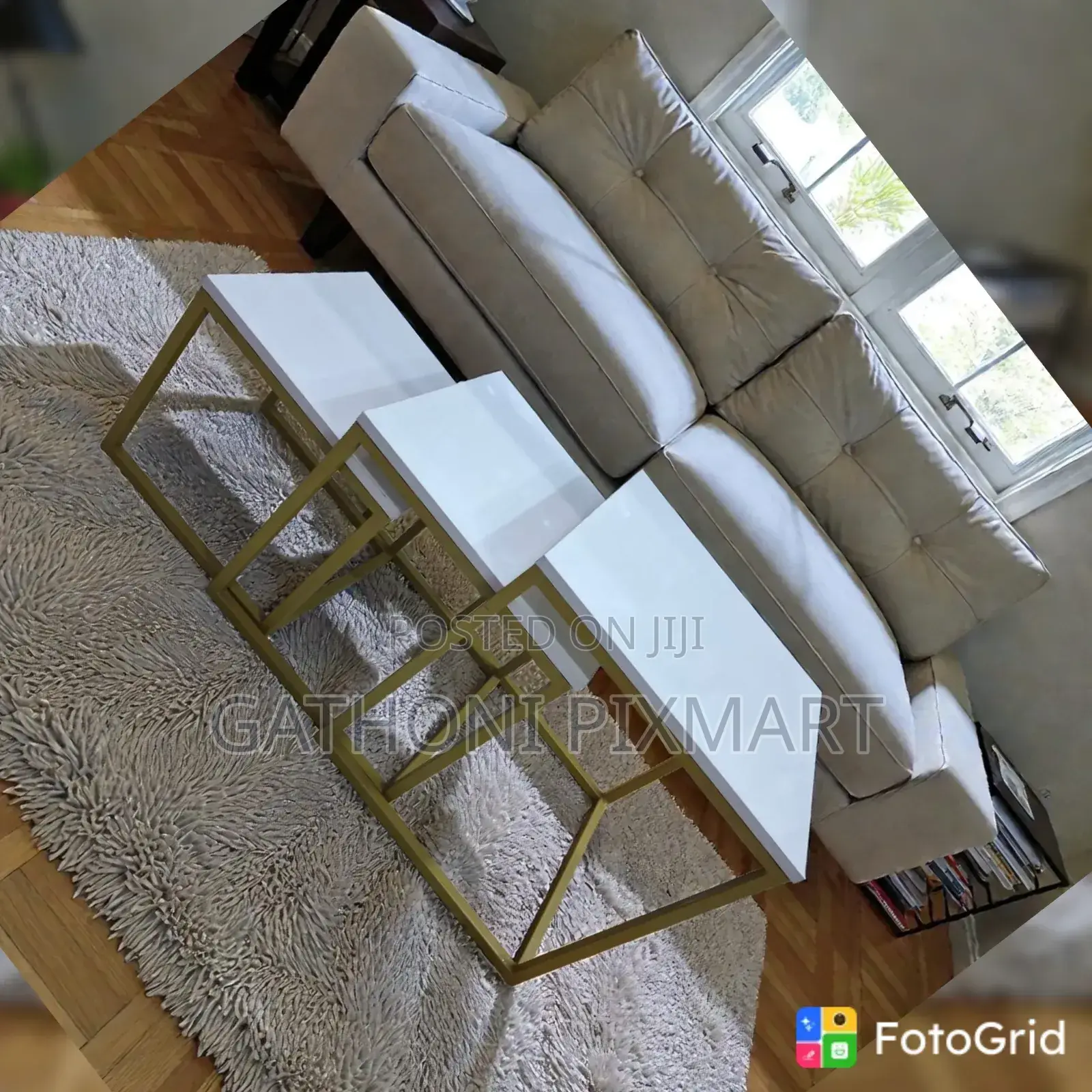 Amani 3PCS Nested Coffee Table Set – Centre Tables for Home Office