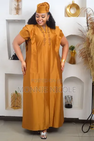 Nigerian Kaftan With Headgear