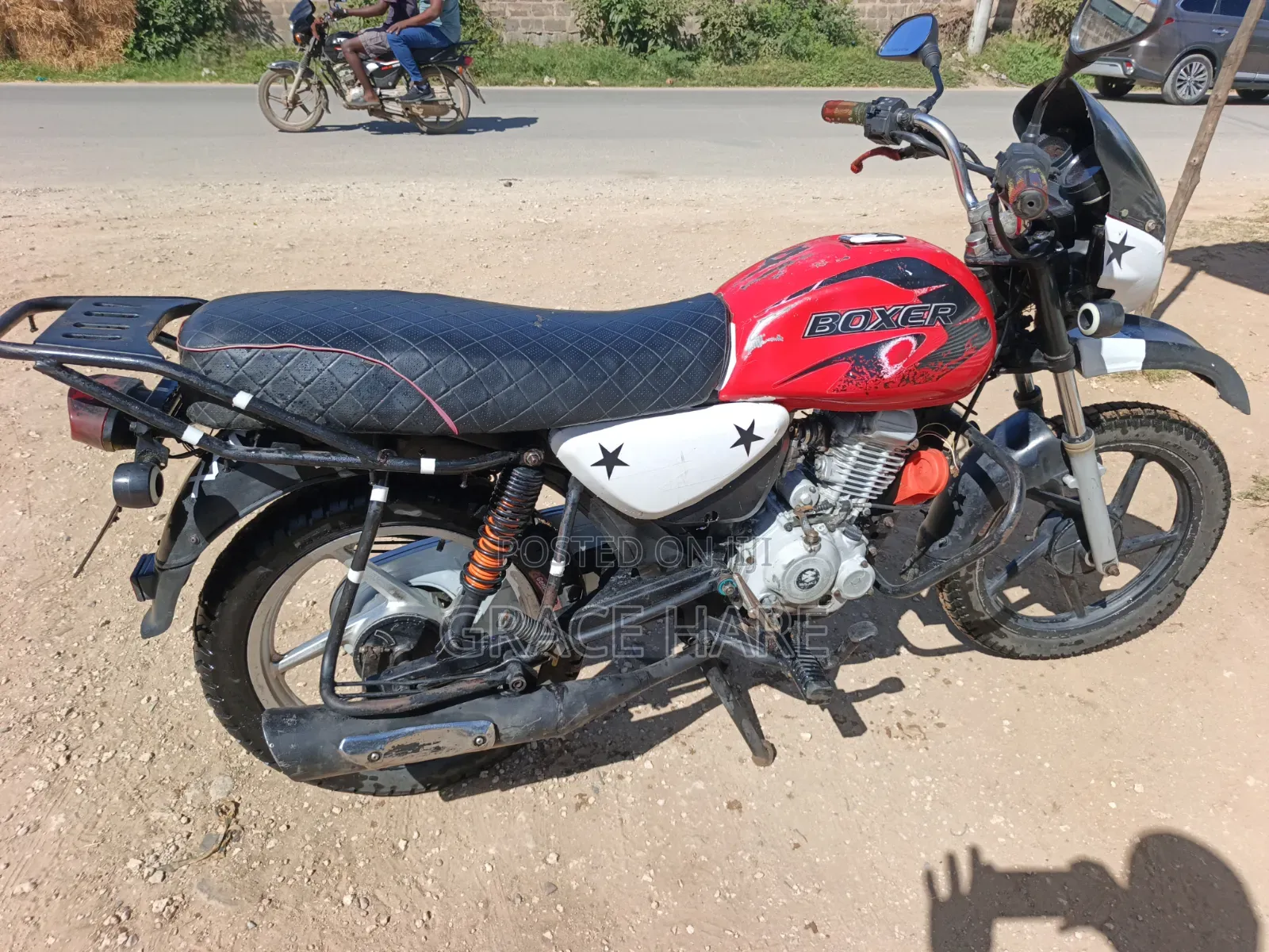 Bajaj Boxer 125 2018 White