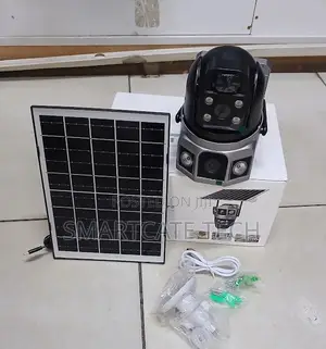 4G Dual Lens V380 Pro Solar PTZ Outdoor Surveillance Camera