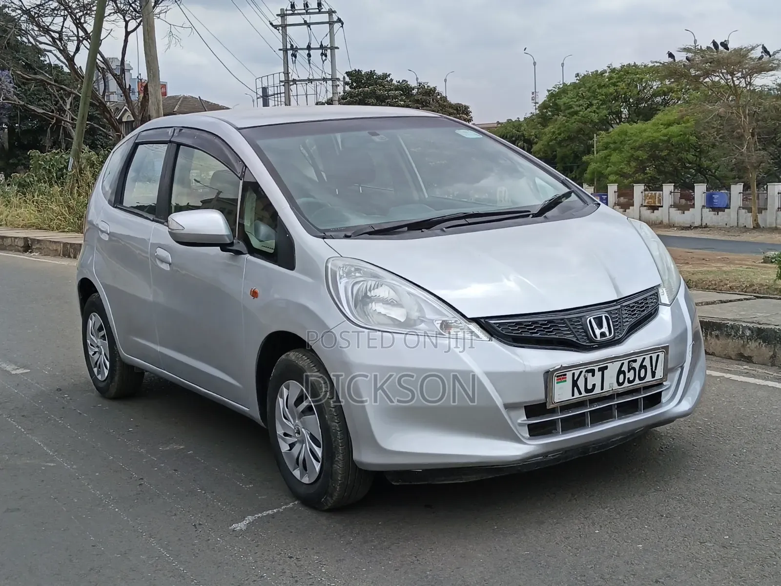 Honda Fit 5D Sport 2013 Silver