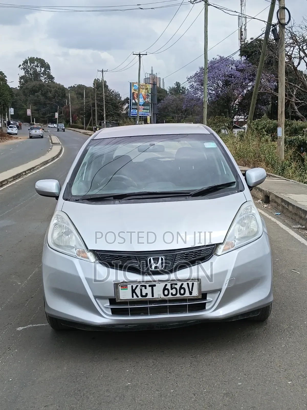 Honda Fit 5D Sport 2013 Silver