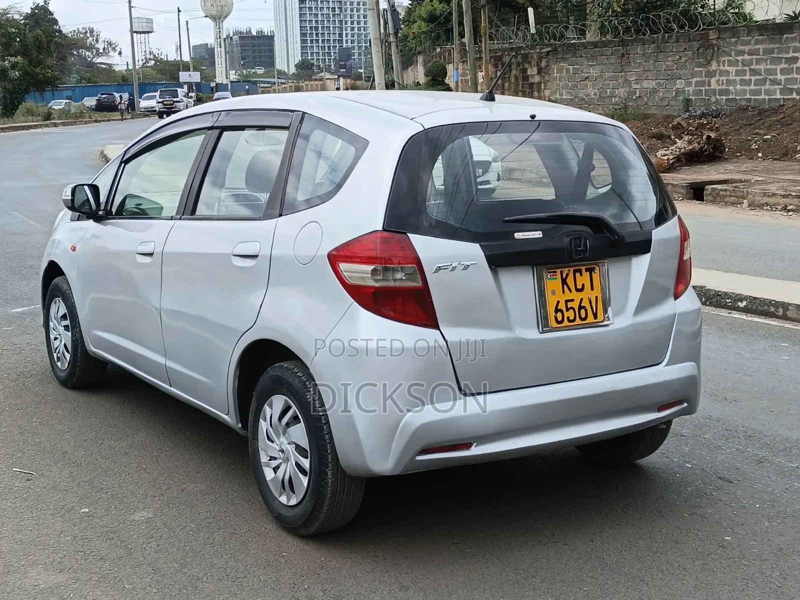 Honda Fit 5D Sport 2013 Silver