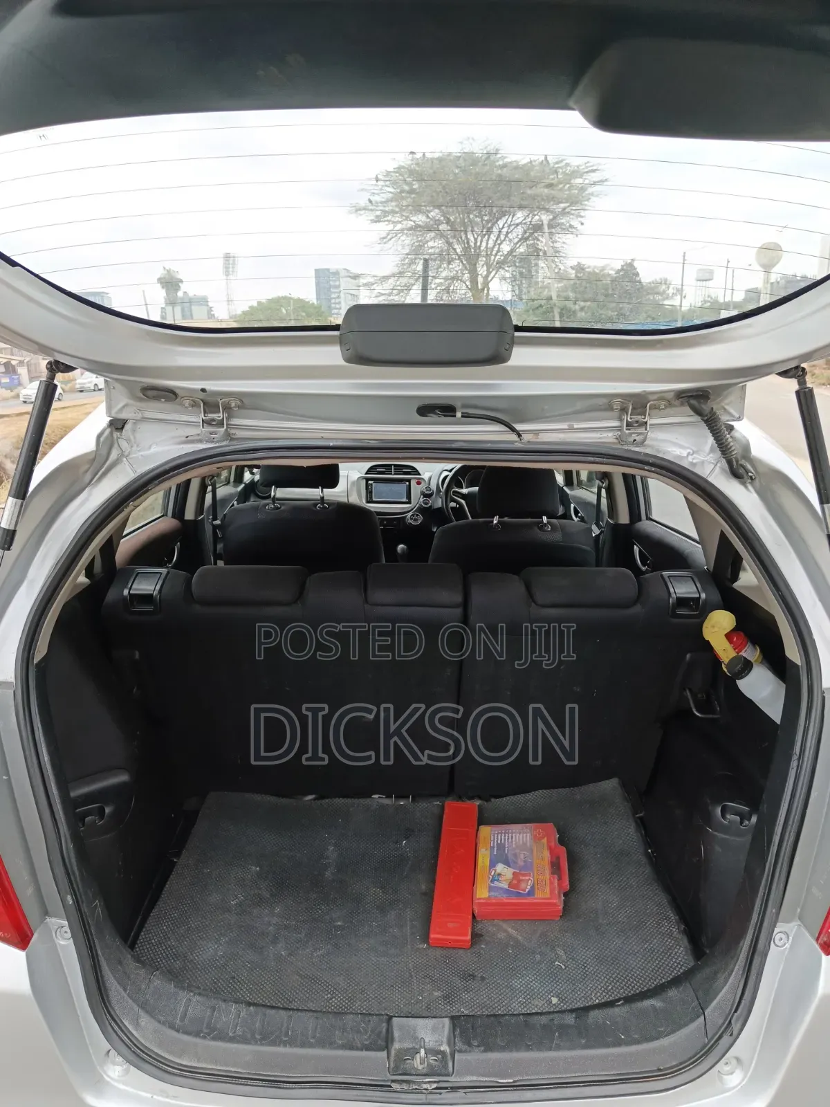 Honda Fit 5D Sport 2013 Silver