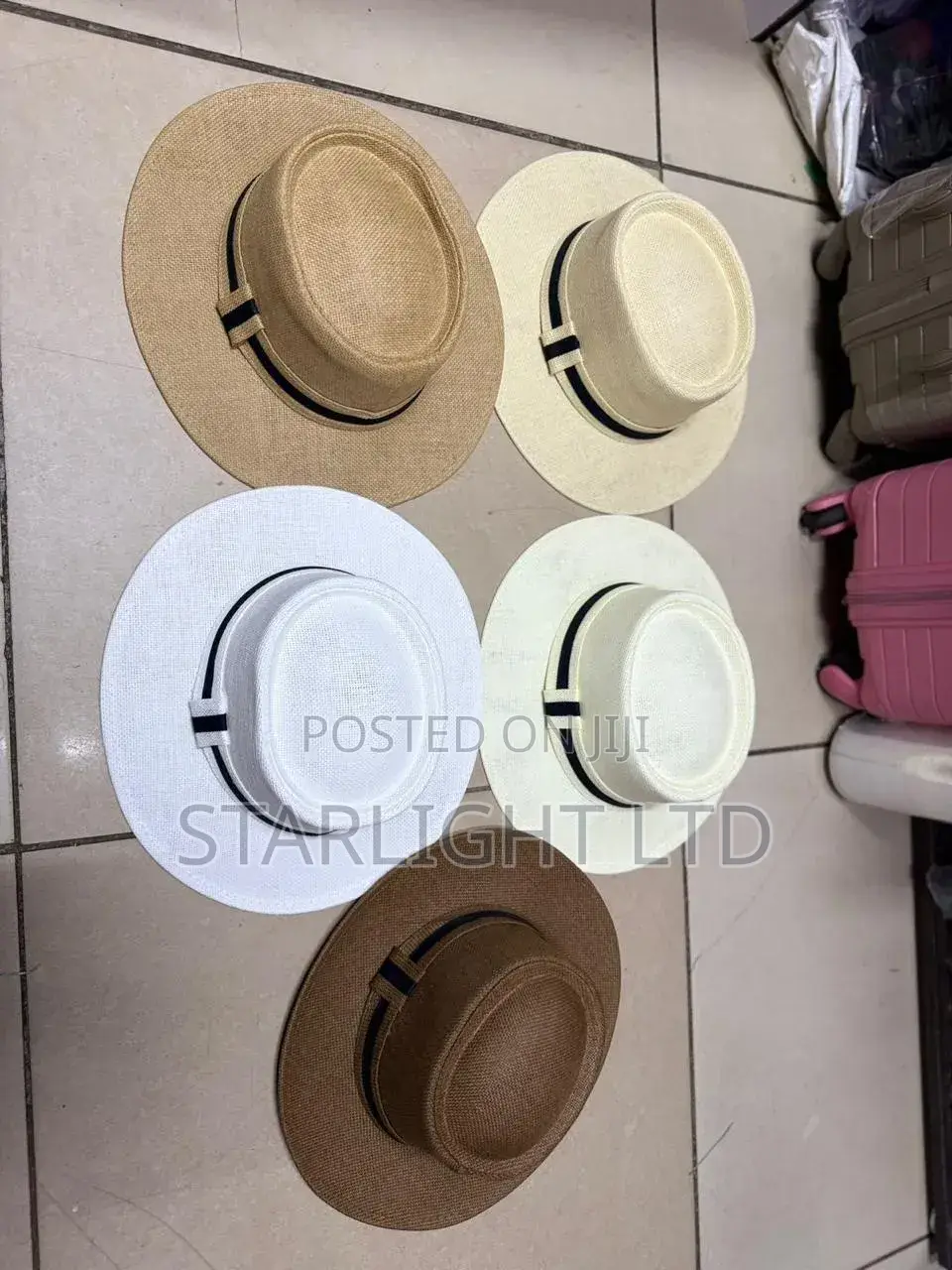 Mens Stylish Straw/Boater Hat