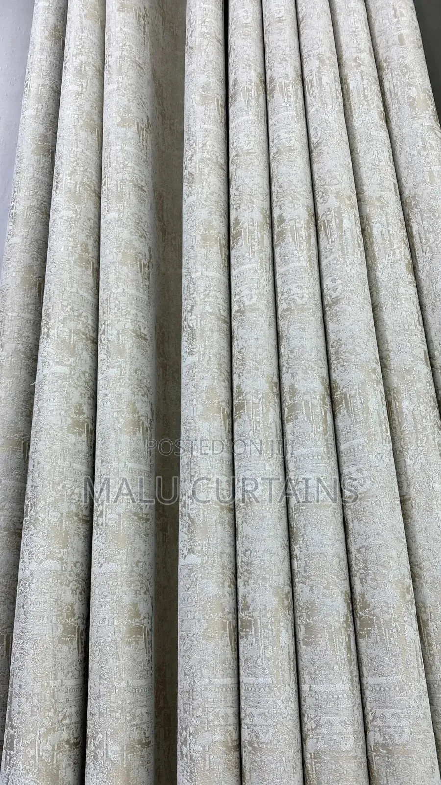 Light Grey Greige Textured Curtain at/= Per Metre Plus Sheer
