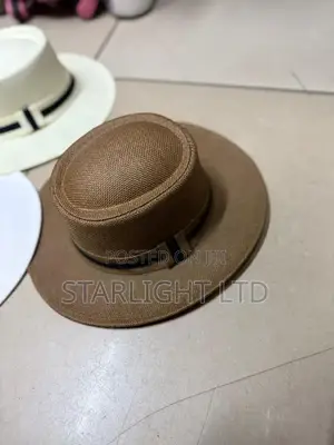 Dark Brown Quality Stylish Mens Panama Hat