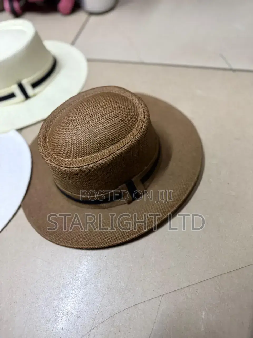 Dark Brown Quality Stylish Mens Panama Hat