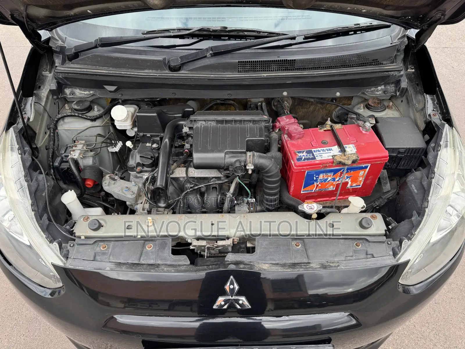 Mitsubishi Mirage 2015 Black