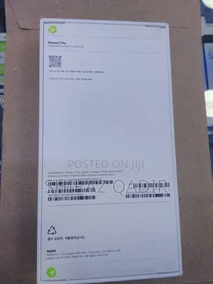 New Apple iPhone 17 Pro 512 GB Orange