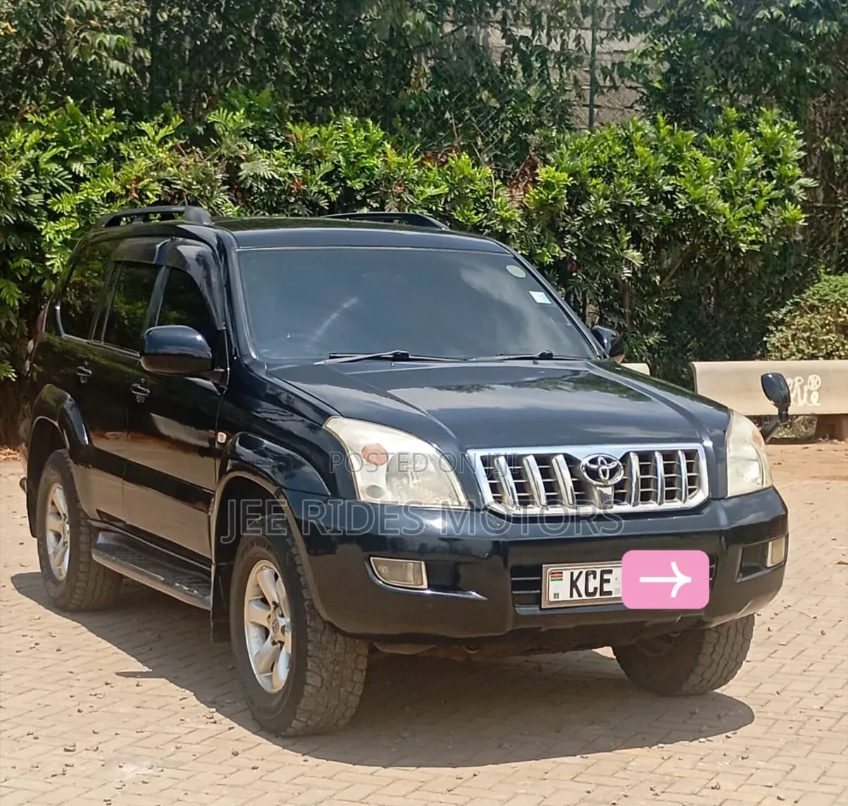 Toyota Land Cruiser Prado 2.7 i 16V 2008 Black