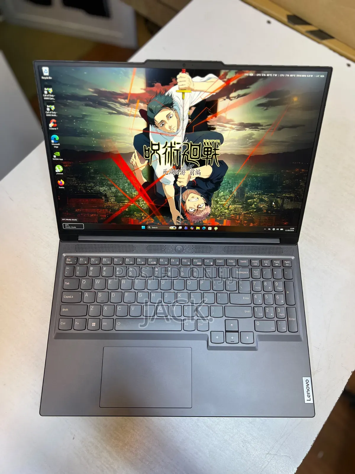 Laptop Lenovo Legion Slim 5 16GB Intel Core i7 SSD 512GB