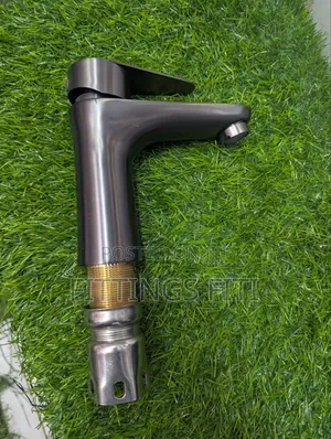 HUMA Matte Black Basin Mixer Tap | Modern Bathroom Faucet