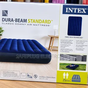Intex 4×6 Fiber-Tech Inflatable Sleeping Mattress/ Air Mattress