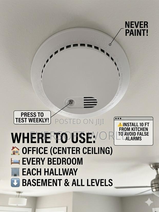 Smoke Alarm Detector - main view
