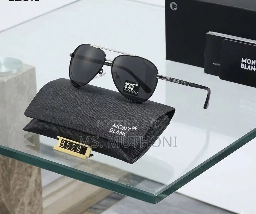 Montblanc Polarized Aviator Sunglasses,