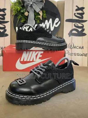 Dr Martens X Gucci Patent Leather Shoes