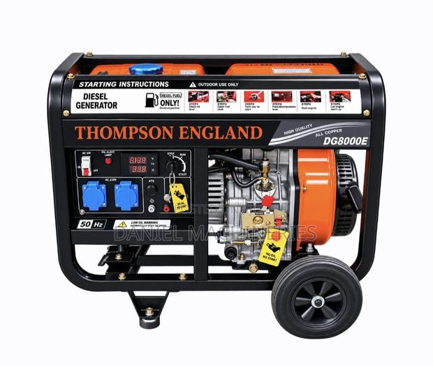 Thompson England Diesel Generator - main view