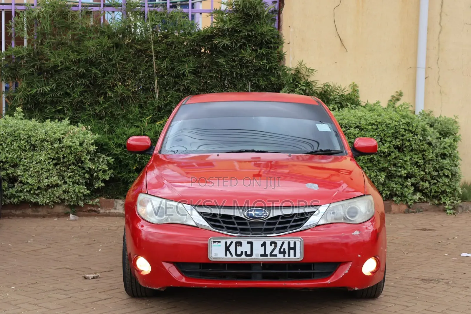 Subaru Impreza 2009 Red